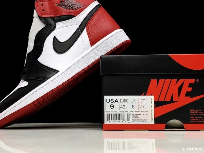 Air Black 1 Jordan 555088-125 Retro Toe 0819